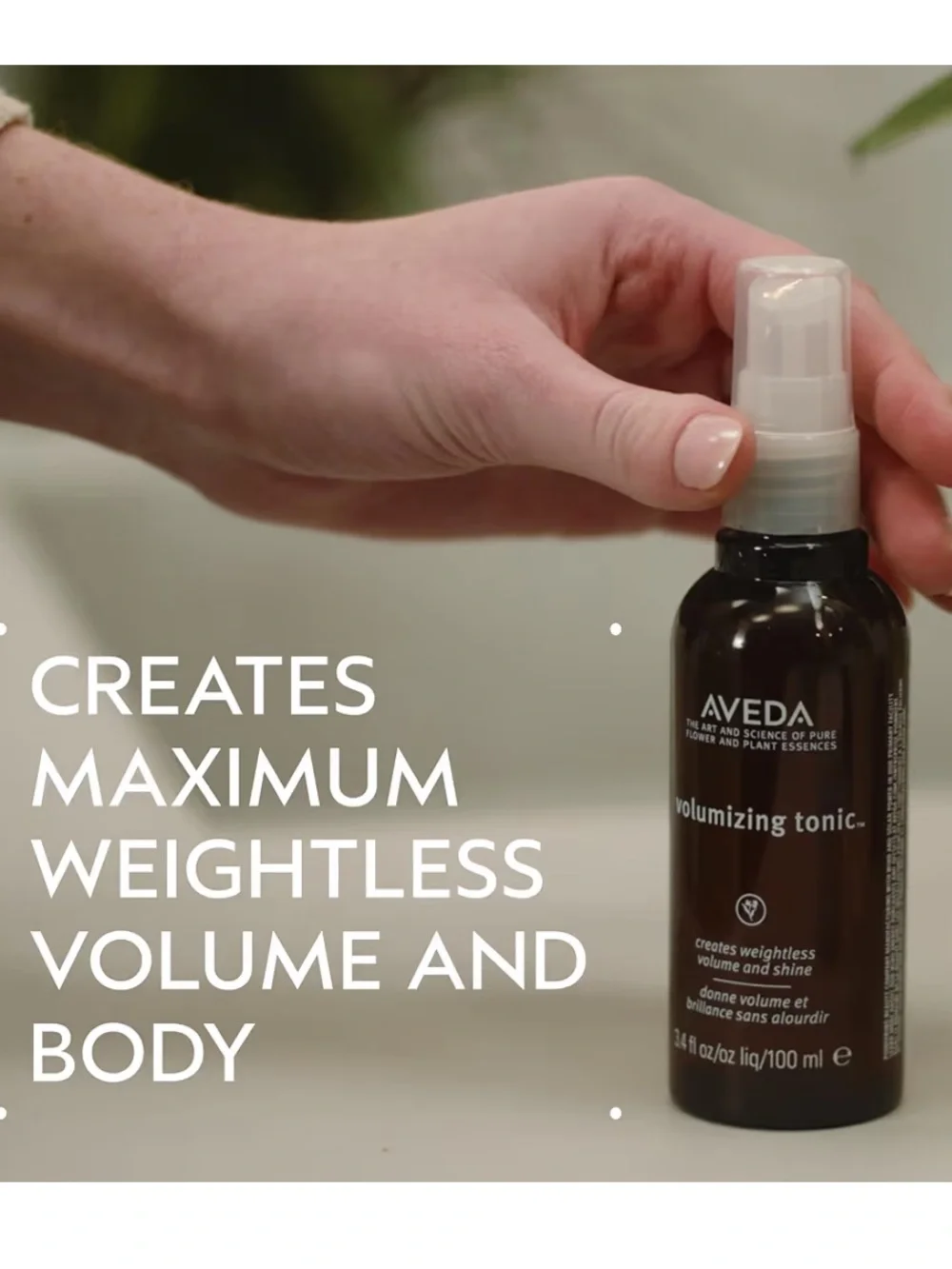 Aveda Volumizing Hair Tonic Spray for Fine and Medium Hair Types 1.4oz/40ml NWOB